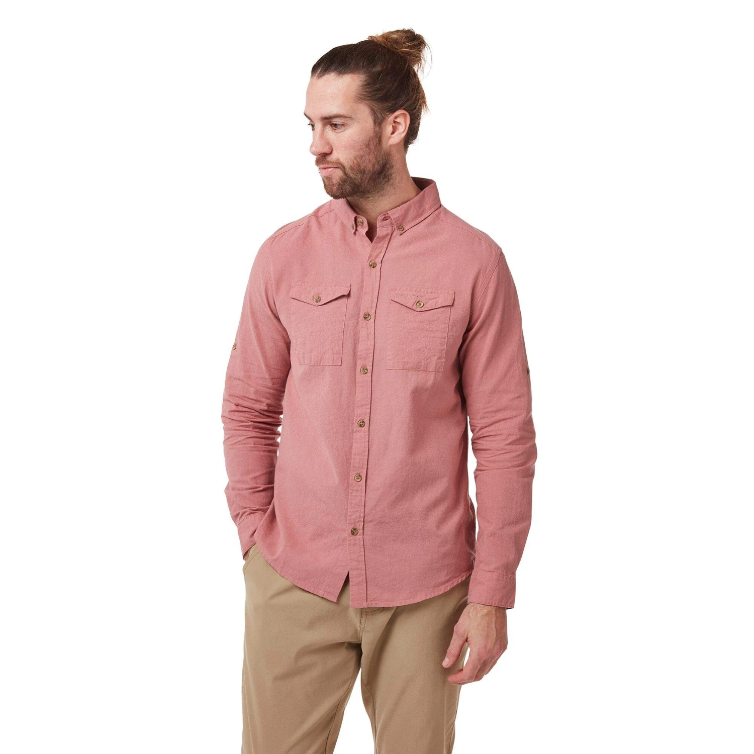 Craghoppers KIWI LINEN LONG SLEEVED SHIRT Herren - Outdoor Hemd 6 Craghoppers KIWI LINEN LONG SLEEVED SHIRT Herren - Outdoor Hemd – Bild 4