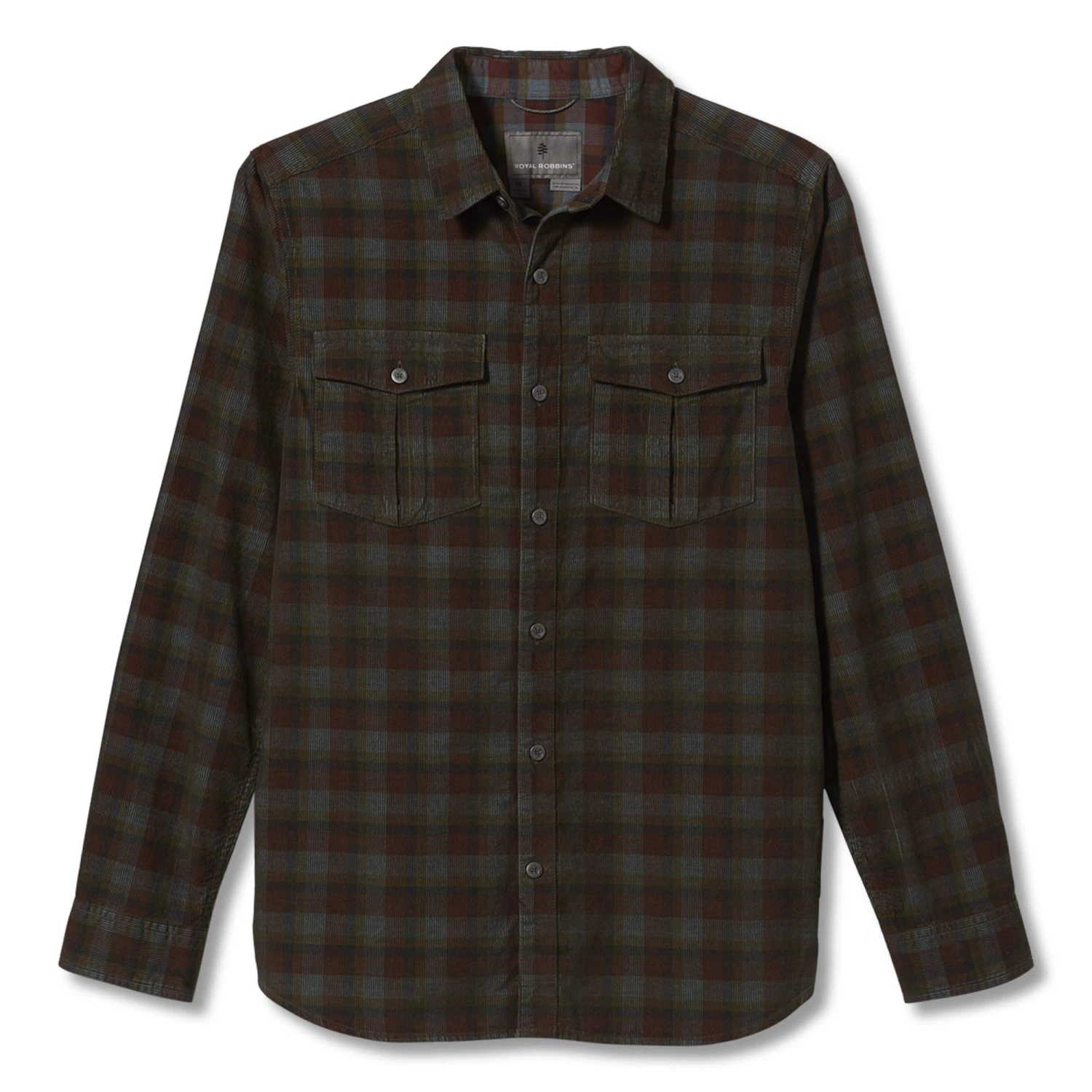 Royal Robbins COVERT CORD ORGANIC COTTON L/S Herren - Outdoor Hemd