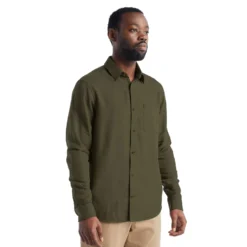 Icebreaker M STEVESTON LS SHIRT Herren - Outdoor Hemd -Günstiges Trail Outfit Geschäft 5637914403 b m steveston ls shirt icebreaker 24