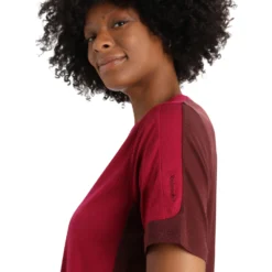 Icebreaker ZONEKNIT SS TEE Damen - Funktionsshirt -Günstiges Trail Outfit Geschäft 5637954517 e zoneknit ss tee icebreaker 24