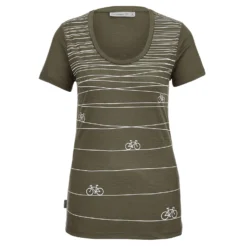 Icebreaker W TECH LITE II SS SCOOP TEE HILL SPRINT Damen - Funktionsshirt