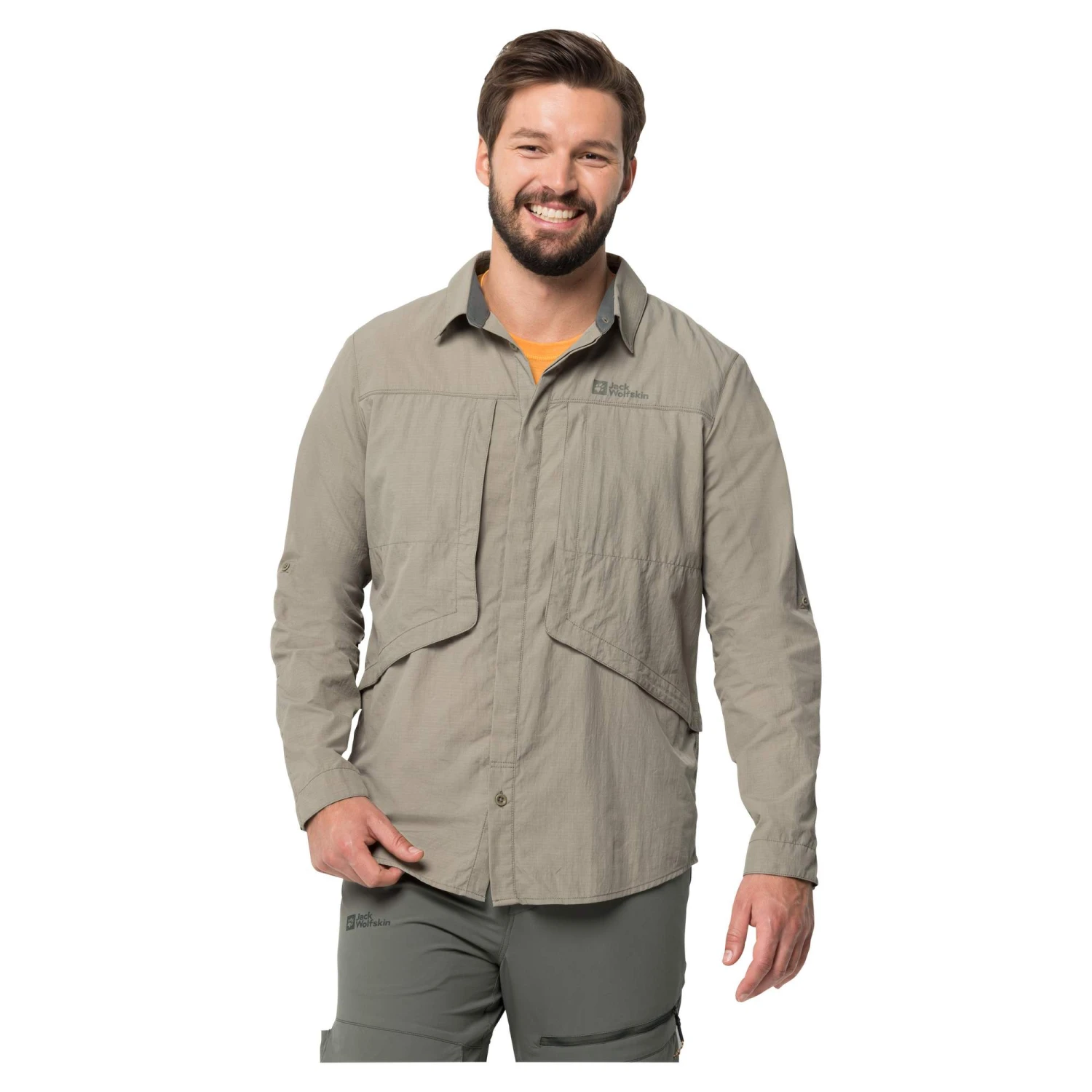 Jack Wolfskin DISKOVERA LS SHIRT M Herren - Outdoor Hemd 5 Jack Wolfskin DISKOVERA LS SHIRT M Herren - Outdoor Hemd – Bild 3